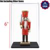 US 6"/15.4cm H Acrylic Display Box Clear Perspex Case Plastic Dustproof Figure