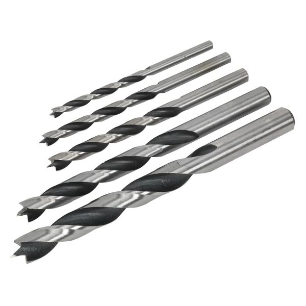 Sealey S01040 Wood Drill Bit Set (5-Piece)