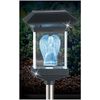 14" Solar Led Memorial 3d Crystal Light - Guardian Angel
