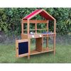 Kid's Mud Kitchen Brown Wood