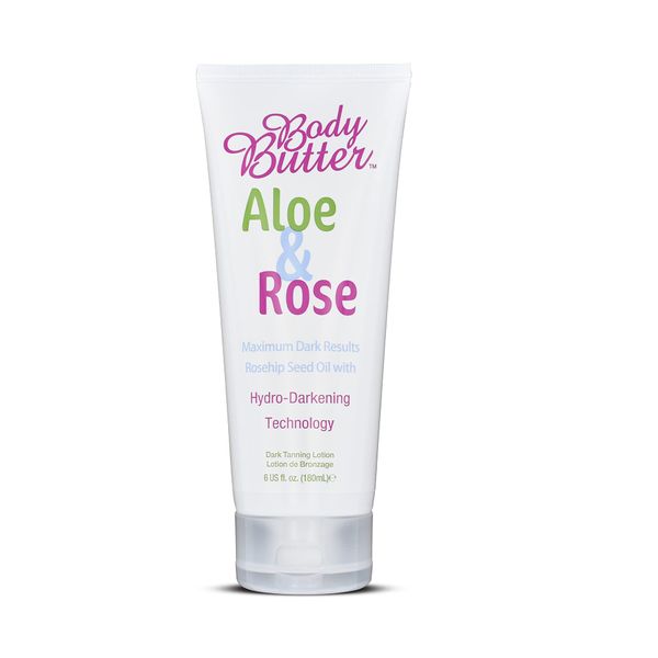 Body Butter Aloe & Rose Bottle 180 ml