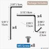 Adjustable Wall Hanger 4 Pack