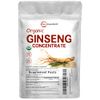 Micro Ingredients Maximum Strength Organic Korean Ginseng Root 200:1 Powder, 4 Ounce, Red Panax Ginseng Powder, Active Ginsenosides, Vegan Friendly