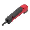 ANCLLO Electric Screwdriver Kits Repair 90 Degree Corner Device Screwdriver Socket Adapter with 10 Drill Bit Sets Right Angle Attachment