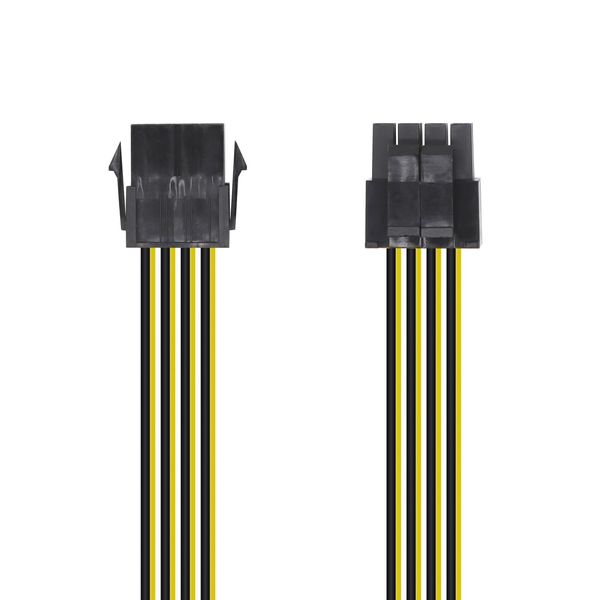 Power cable 8 Pin + 4 Pin Male 30 cm, ideal for electronic components and computer systems.