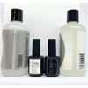 EZFlow TruGel Nail Essentials- 4PC KIT - Base, Top .5oz + Cleanser, Remover 7oz