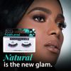 Ardell Natural Lashes False Eyelashes 101 Black Demi (4 pack)