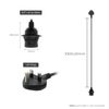 FIRMERST Outdoor Pendant Light Fitting with Plug, E27 Lamp holder 1m Rubber Cable IP44