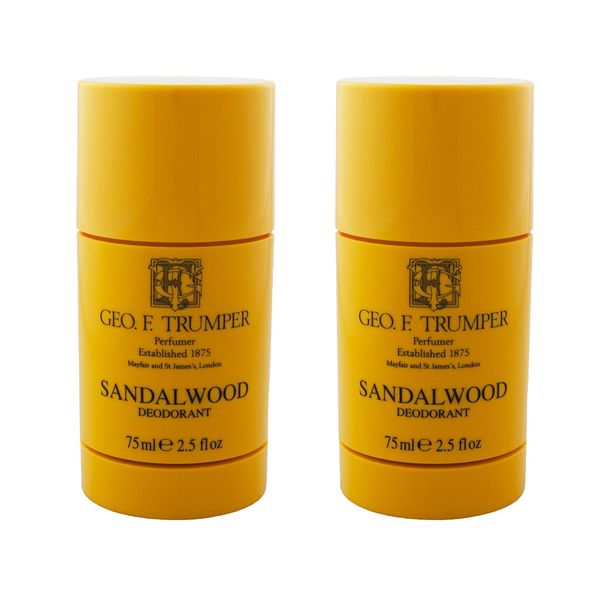 Geo. F. Trumper Sandalwood Deodorant 2 Pack