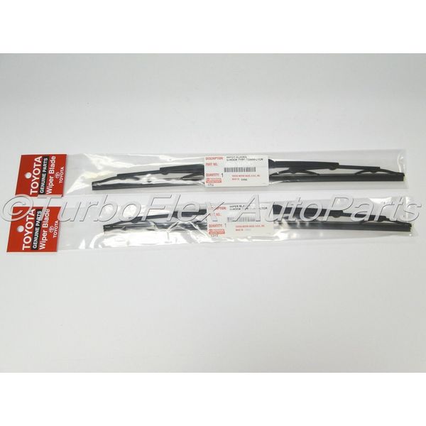 Toyota Matrix 2003-2008 Front Wiper Blade Set U Hook Genuine OEM