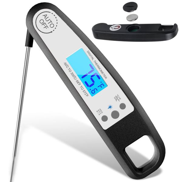 ThermalinX TL21 Digital Instant Read Food and Meat Thermometer with Backlight