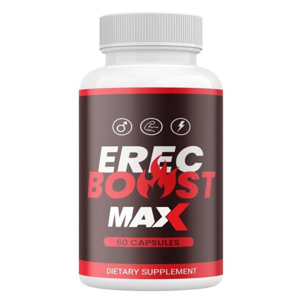 Erec Boost MAX Pills Erec Booster, Erec Boost High Drive (60 Capsules)
