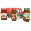 Spanish Gardens Taco Truck Trio — Mild Taco Sauce, Hot Taco Sauce, & Taco Seasoning for Authentic Mexican Food — Original Family Recipe for Tex Mex Food
