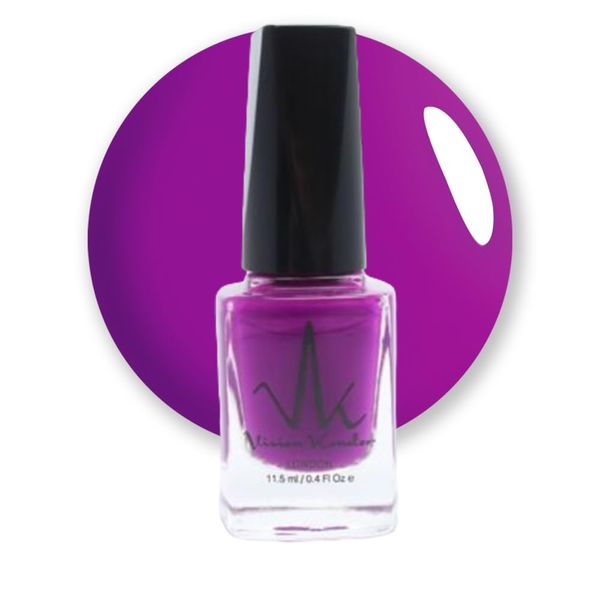 Magenta Classic Nail Polish Quick Drying Nail Varnish Long lasting No UV Need Vegan Nail Polish