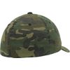 Flexfit Garment Washed Kappen, Green Camo, L/XL