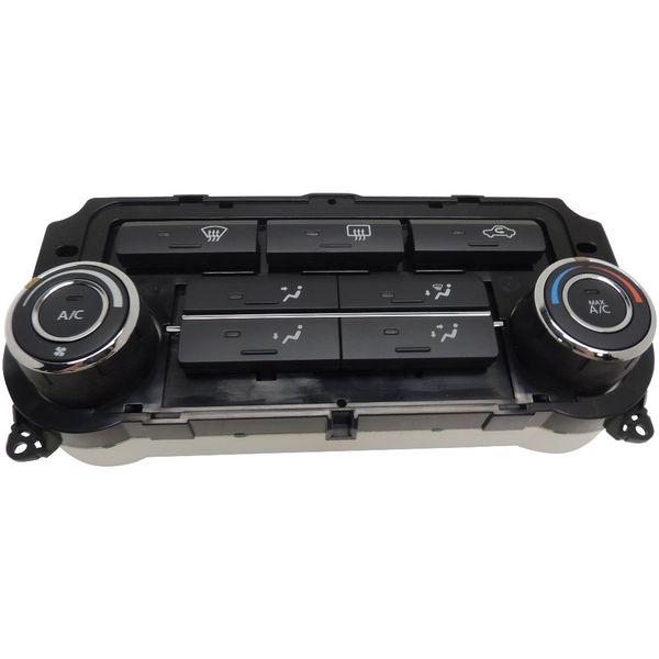 Factory Original 27510-9CH0B Heater/AC Controls w/Rear Defrost, Push Button Switch, Manual Operation, Black