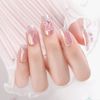 Nail Parts, Ribbon, Butterfly Parts, Semicircle Pearl, Bowknot, Aurora Color, Aurora Crystal, Multicolor, 3D, 3D, Jewelry Parts, Accessory Parts, Mixed Color, For Resin, Nail Decoration, Nail Decoration