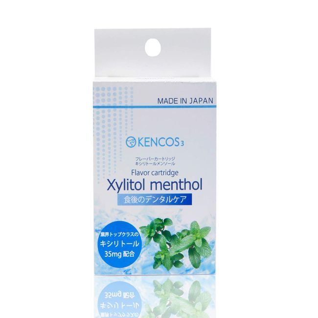 KENCOS3/KENCOS4 (Kenkos3/Kenkos4) Flavor Cartridge (3 Pieces) [Xylitol Menthol] AB-110-02