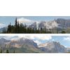 Scenic Backgrounds - 15 inches high - Rockies (260A)