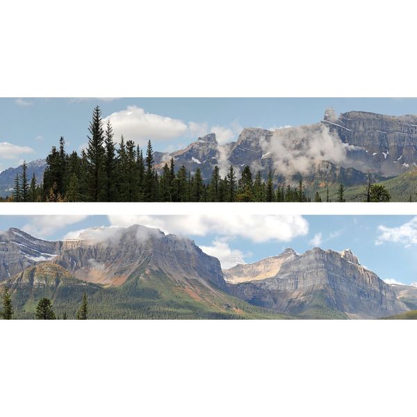 Scenic Backgrounds - 15 inches high - Rockies (260A)