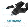 Beige 3 Point Seat Belt Set Retractable & Adjustable For Nissan Quest Replace