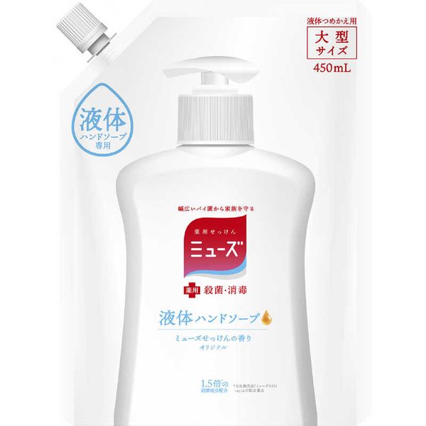 <br>Reckitt Benckiser Japan Liquid Muse Original Large Bottle Replacement 450ml