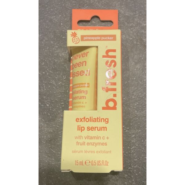 B.FRESH EXFOLIATING Lip Serum 0.5 Fl Oz New Pineapple Pucker 3 Available