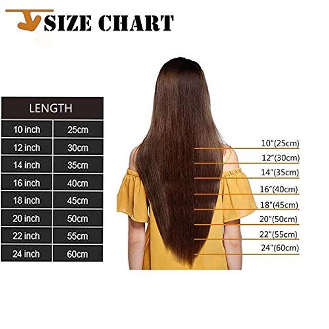 24 (60cm) Nail tip / U tip human hair pre bonded extensions