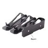 1Pc Acrylic Tattoo Machine Holder Stand Rack Rest Support Organizer Tattoo Pen Display Stand Shelf for Tattoo Machine Supply Accessories Tool, Black