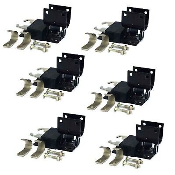 6PK 2-Way Lockable Gate Latch for Cattle Fencing Black Speeco S16100700 Compati