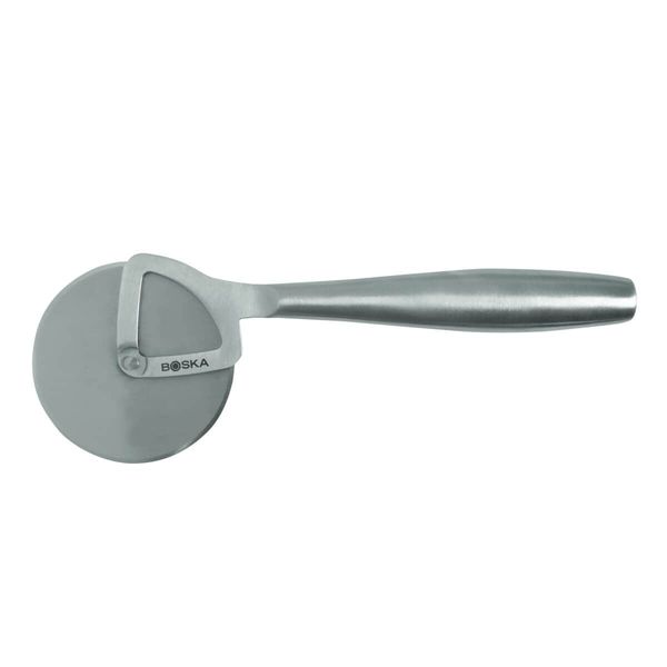 Boska Pizza Cutter – Pizza Roller High-Quality Stainless Steel – Pizza Knife Dishwasher Safe [Razor Sharp] [Lightweight, Very Stable and Does Not Rattle When Cutting]