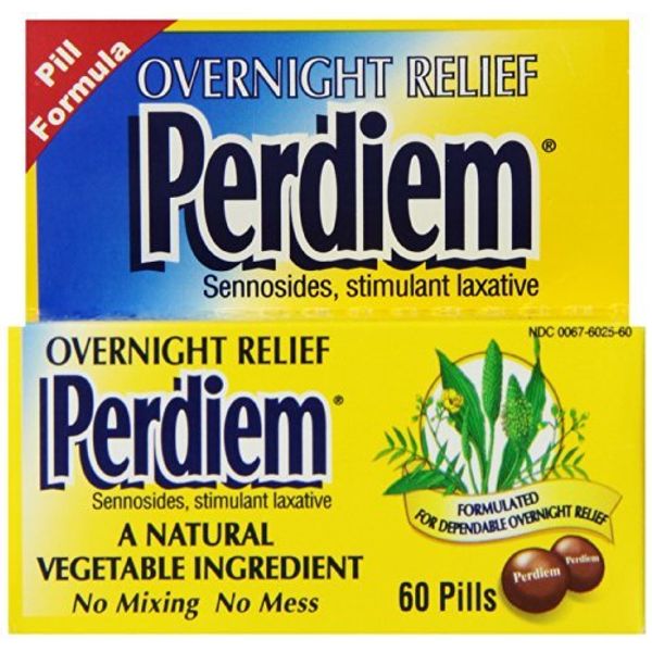 4 Pack - Perdiem Pills Overnight Relief 60 Each