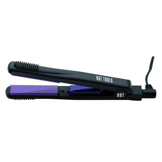 New HOT TOOLS 1" Flat Iron Ceramic #1188 - Free Priority Shipping