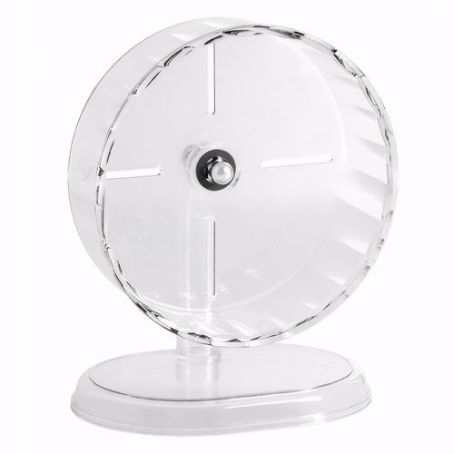 Fanlahmtasy Silent Hamster Wheel – 8.3 Inch Syrian Hamster Running Wheel, Anti-Skid & Height Adjustable, Easy to Clean (8.3inch)