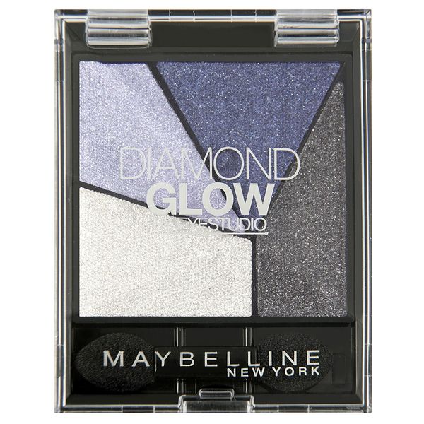 Maybelline Diamond Glow Eyeshadow, 03 Blue Drama