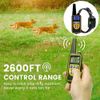 800m Waterproof Pet Dog Training Collar Rechargeable Vibrating Shock LCD Display