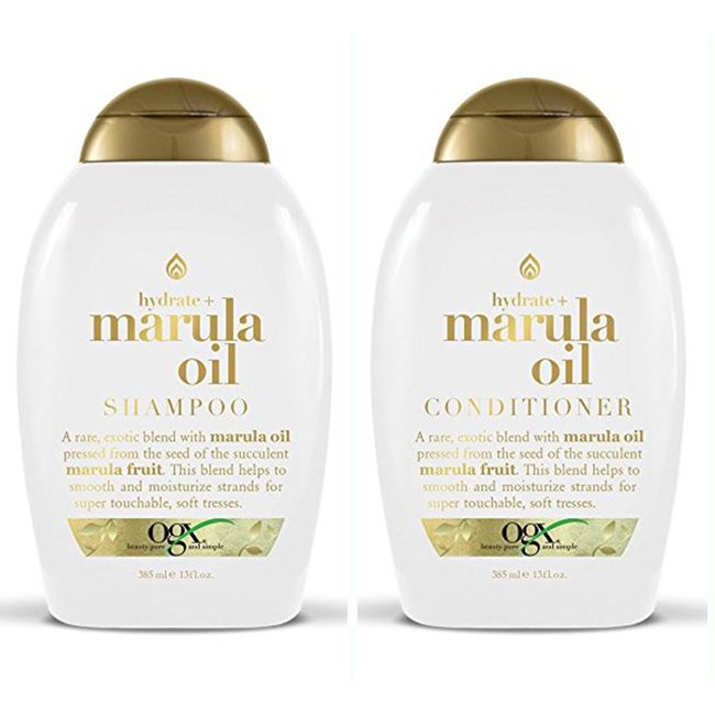 OGX Hydrate + Marula Oil Shampoo 13 Oz and Conditioner 13 Oz 'Set'