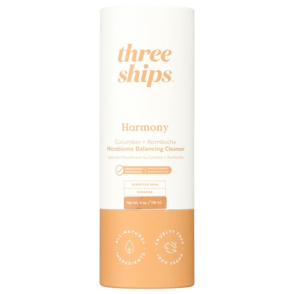 Three Ships Harmony Microbiome Balancing Cleanser, 4 OZ