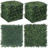 12Pack 20"x 20" Grass Wall Panels Artificial Boxwood Panels Privacy Hedge Screen