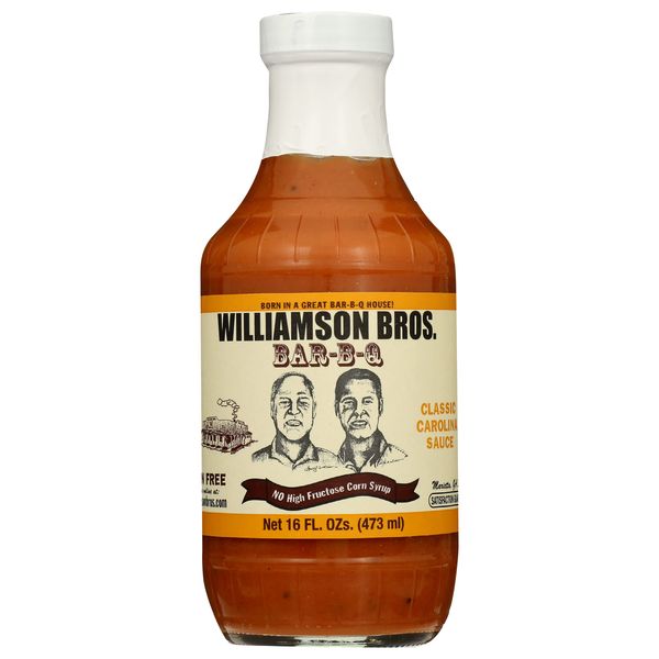 Williamson Bros. Classic Carolina Bbq Sauce, 16 Fl Oz