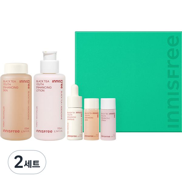 Innisfree New Black Tea Youth Enhancing Skin Care Set