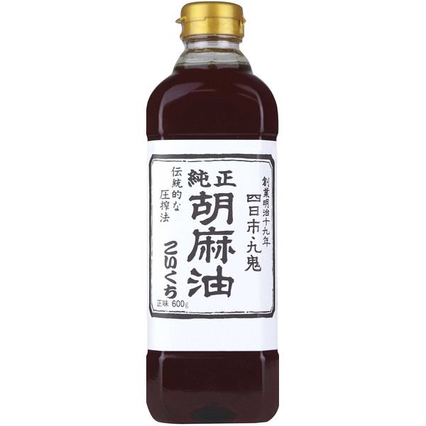 Kuki, Genuine Sesame Oil Koikuchi, 21.2 oz (600 g) (Poly)