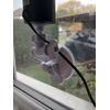 Ring Camera Compatible Stick Up Camera Window Mounting Bracket with Suction Cup White | no nails for glass/windows White