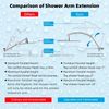 All Metal 12'' Filtered Rainfall Shower Head with Handheld Combo, High Pressure