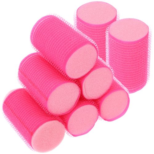 Minkissy 8pcs Sponge Hair Curlers Foam Hair Styling Curlers Soft Hair Rollers Professional Hair Beauty Tools for Women Girls Blue