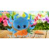 PLUSH CARROT - BIG EYE 6" PLUSH - BLUE CRAB