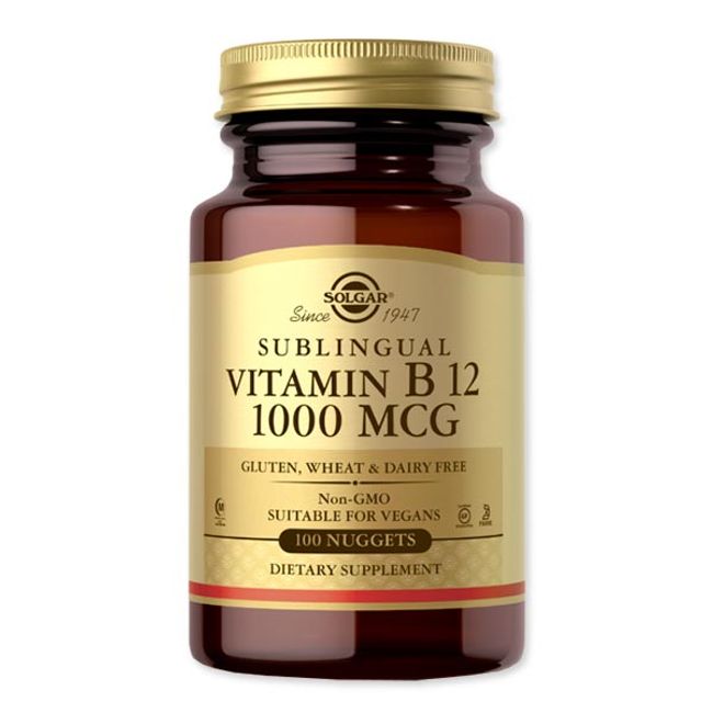 Vitamin B12 1000mcg 100 tablets Solgar