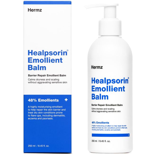 Healpsorin Emollient Balm: Itch Relief Cream Helps Repair Skin Barrier and Treat Conditions Such as Eczema, Psoriasis & Dermatitis - Rash Cream Calms Dryness & Scaling Without Inflaming Sensitive Skin