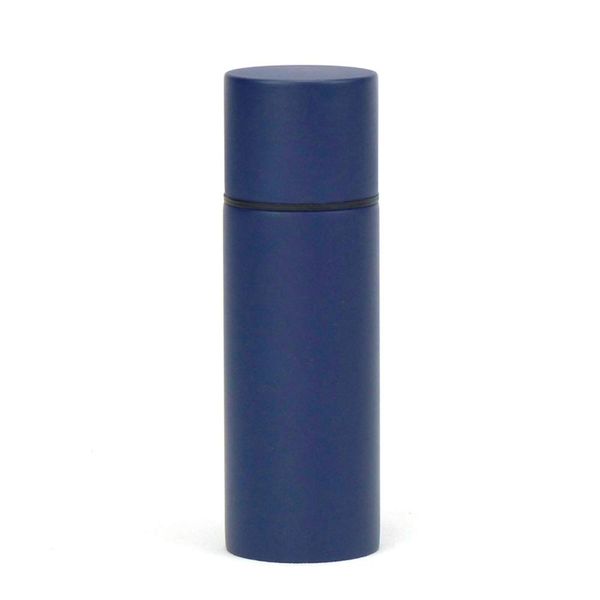 Maebata 52095 Stainless Steel Mug Bottle, Vacuum Insulated, Blue, 4.9 fl oz (140 ml), Mini Bottle, Water Bottle