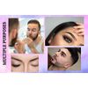 PROFESSIONAL Mini TWEEZERS, The BEST PRECISION EYEBROW TWEEZERS Men/Women; PORTABLE/TRAVEL Length 2.8” Width: 2.2” Beauty Tools for Facial Hair, Ingrown Hair, Blackhead; Model 58FC; MADE IN MEXICO